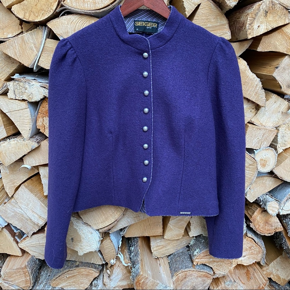 Geiger Tyrol Vintage Boiled Wool Jacket